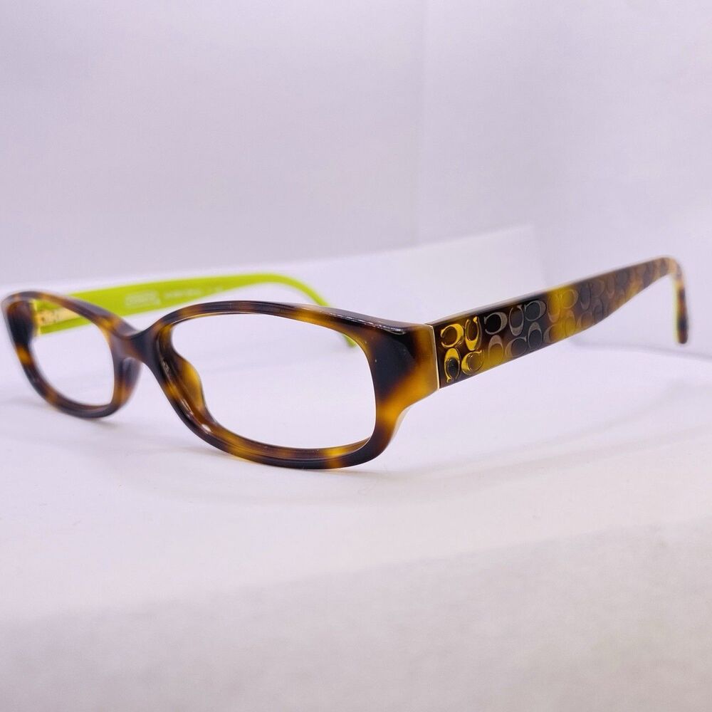 Coach Eyeglasses Sunglasses Authentic HC 6001 Emily Tortoise 50 [] 15 135 Gold